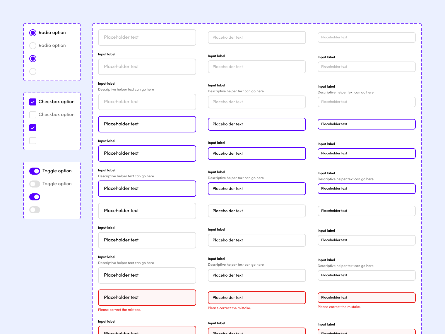 Web Components Figma Library